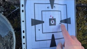 Пристрелка CZ 452 ZKM CL. 22 WMR, сало-белое и динамит Нобель