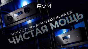 Моноблоки AVM OVATION MA 6.3 | Чистая мощь