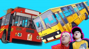 Автобусы Троллейбус и другой ТРАНСПОРТ в GTA5