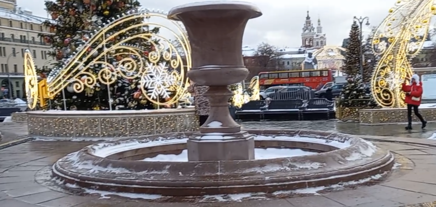 Январское видео с Красной площади. Первая часть. смотреть онлайн