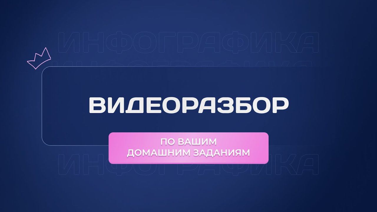 Видеоразбор ученика