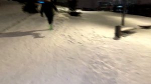 ПАРАДЕЕВИЧ, КОРЕШ, БЕМРО, ПЛОХОЙ ПАРЕНЬ И ВЛАД КУЕРТОВ КАТАЮТСЯ НА ЛЕДЯНЫХ ГОРКАХ