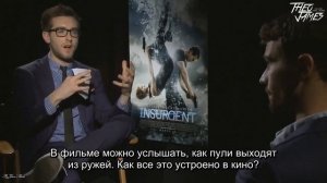 [Rus Sub] Interwiev Theo James