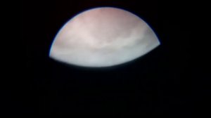 Viewing the moon through my 700X76 mm Reflector Telescope with magnification 175X