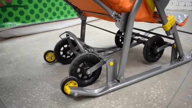 Санки-коляска Nika Ника Детям 7 смотреть онлайн