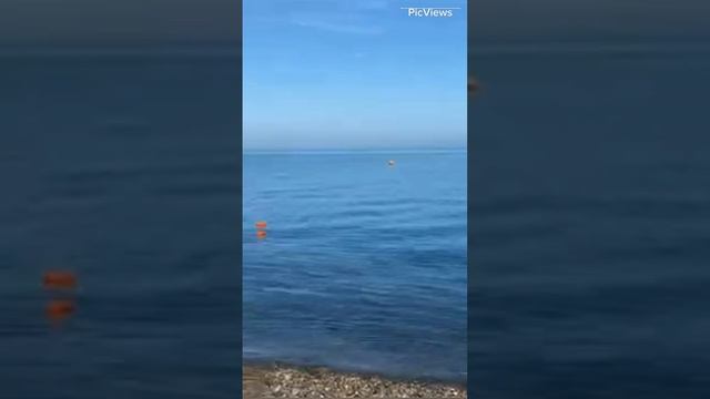 Погода в Сочи пляж Жемчужина сегодня 3 июня 2024. Какая обстановка на пляже и море сегодня