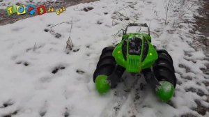 Супер Крутая игрушка! Машинка Амфибия на Радиоуправлении. Ездит по воде!!!