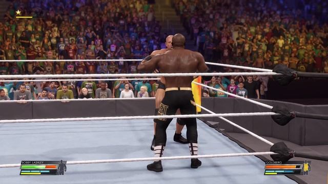 WWE 2K22 (PS5) - Goldberg vs Bobby Lashley Gameplay | Championship Match (4K 60fps) смотреть онлайн