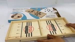 Ejection interactive board game Toy Chess Fast Ice Hockey Foosball Toy for Kids