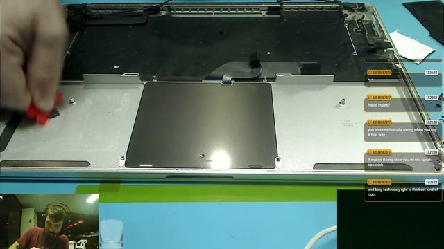 Macbook A1398 Retina Battery replacement смотреть онлайн