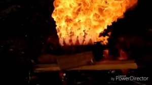 Вечное полено на отработанном масле. Топливо вместо дров и угля. Горячее видео.
