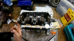 Москвич 2140SL Сборка мотора 1.8 (Часть 2) Коленвал