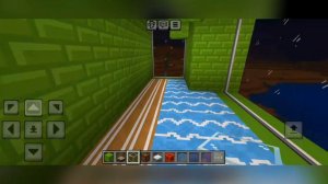 обзор большого зелёно - жёлтого дома 🟩🟨🏠