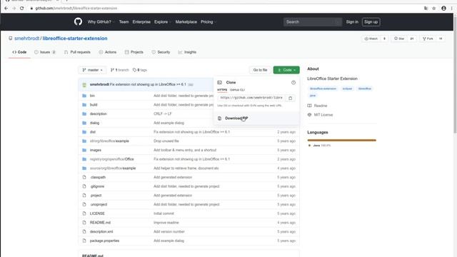LibreOffice Extensions with Java Module support смотреть онлайн