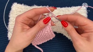 Вязаная повязка с ушками . Как вывязать ушки для повязки