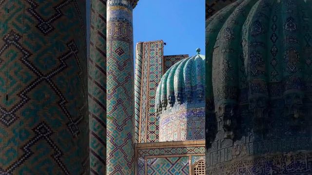 Самарканд | Купол медресе ШЕРДАР | Samarkand | Sherdor mosque #samarkand #israil #usahistory