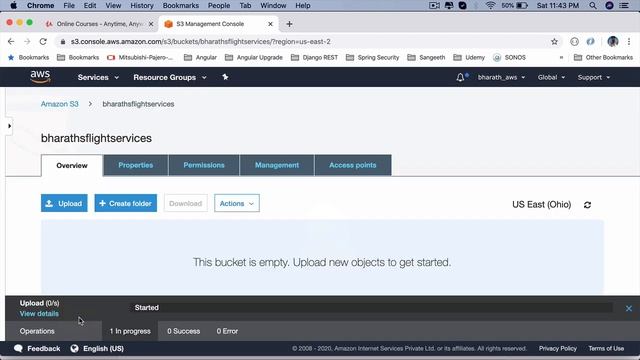 AWS Spring Boot Deployment - Step 6 Upload jar to S3 Bucket смотреть онлайн