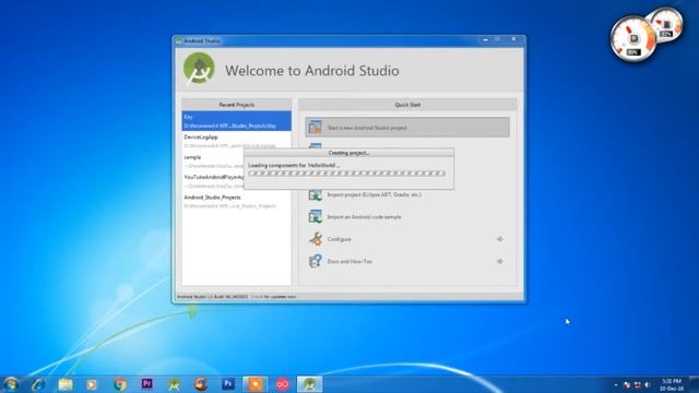How To Create Hello World in Android Studio | First Android App | Android Tutorials смотреть онлайн
