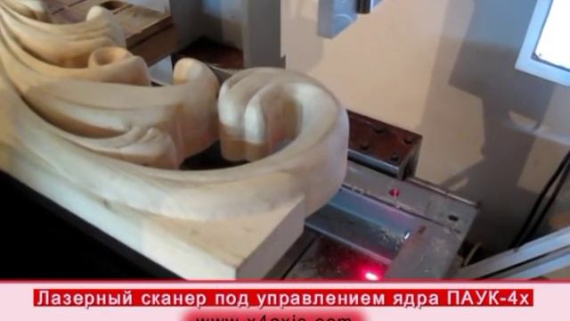 Лазерный сканер из самодельного ЧПУ смотреть онлайн