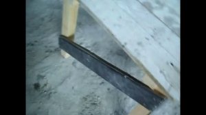 Самые простые строительные подмости(козлы)