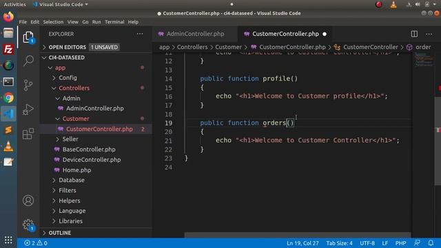 Advance CodeIgniter 4 Framework Tutorials #14 Concept of Namespace & Route Group in CodeIgniter 4