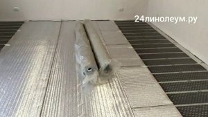 Инфракрасный электрический пленочный теплый пол можно ли стелить под линолеум? Как сделать монтаж?