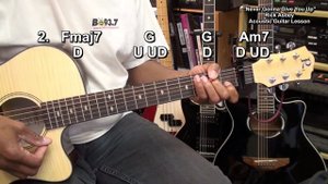 How To Play NEVER GONNA GIVE YOU UP Rick Astley 3 Chords On Guitar  @EricBlackmonGuitar
