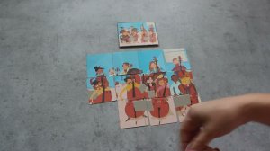 Альбом игр на липучках "Музыкальные инструменты"