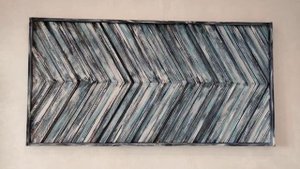 Картина из дерева в скандинавском стиле