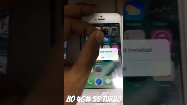 iPhone 5S Support Jio 4G SIm Turbo Sim Unlock iPhone Any Carrier Any Country