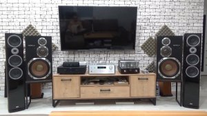 Краткий обзор и пример звучания акустики Heco Music Style 900 и усилителя Rotel RA 1572