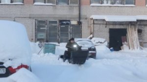 Мотобуксировщик POMOR 650 с модулем "Толкач" + задний ход