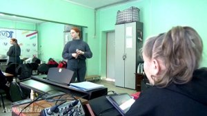 Небо Славян-2ч. Дикция. Фраза. Дыхание. Атака звука. Темпоритм. Вокализ в терцию. Эстрадное пение.