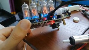 Часы на Газоразрядных индикаторах ИН 14