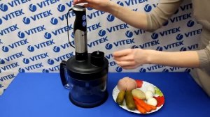 Рецепт приготовления салата Оливье в блендере VITEK VT-3401