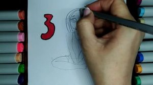 Как легко поэтапно нарисовать маленькую красивую фею. Уроки рисования для детей