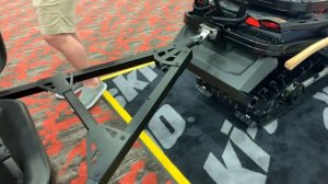 2021 Ski-Doo Skandic WT with Linq Toboggan