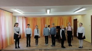 Младший хор хорового отделения ДШИ.        Р.М.Глиэр - "Вербочки"