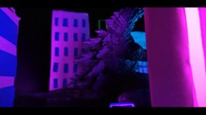 Godzilla vs Kong - Hong Epic Kong Fight stop motion