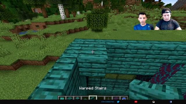 How To Build A SOUL FIRE/WARPED HOUSE In Minecraft (House Tutorial) смотреть онлайн