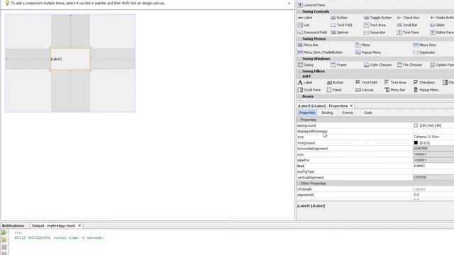 CREATE YOUR FIRST JAVA GUI APPLICATION WITH JFRAME смотреть онлайн