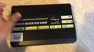 600w pure sine wave 12v power inverter