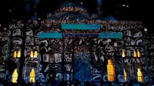 Что посмотреть в Эмиратах. Световое лазерное шоу на мечети. Шарджа