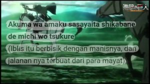 Linked Horizon - Shoukei to Shikabane no Michi LYRICS/indo translate/Attack on Titan Season3 op5