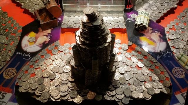 HUGE WIN AT CASINO Inside The High Limit Coin Pusher Jackpot WON MONEY ASMR смотреть онлайн