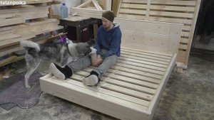 ПАРЯЩАЯ КРОВАТЬ/Рабочие будни в мастерской #1