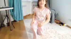 Как стать на локти - стойка на руках челлендж - мой вечер - влог тренировка с мамой