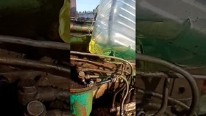 двигатель Д-65н, запустил, сочится масло, дымит.