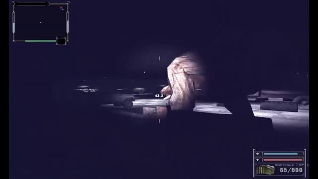 Сталкер . Как напугать самого огромного псевдо гиганта в зоне. смотреть онлайн