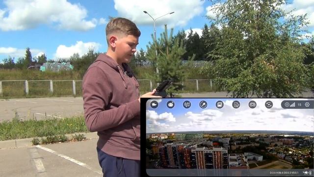 Обзор квадрокоптера. CSJ S166. смотреть онлайн